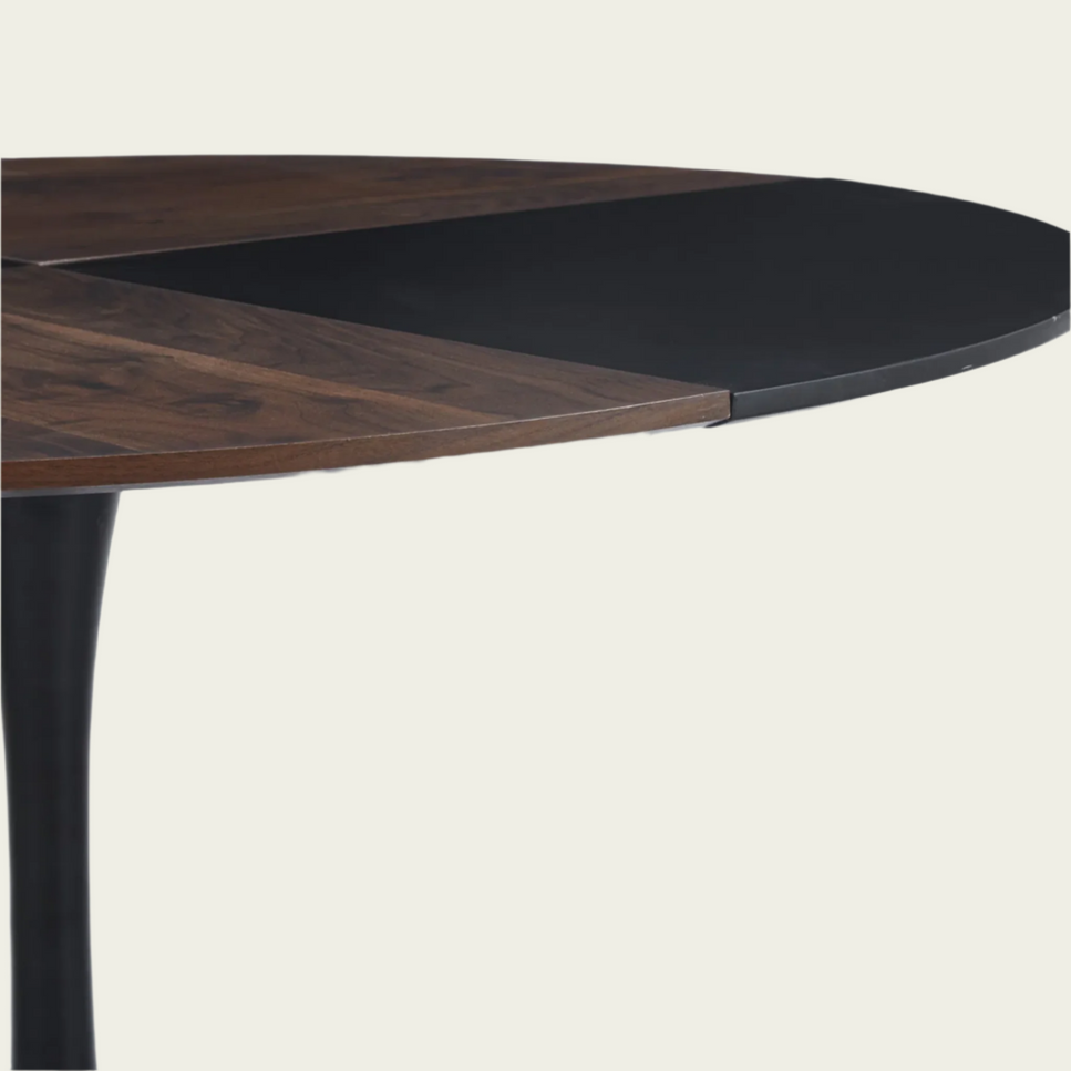 1+4,5pieces dining set, Table metal leg Mid-century Dining Table for 4-6 people With Mdf Table Top, Pedestal Dining Table, End Table Leisure Coffee Table