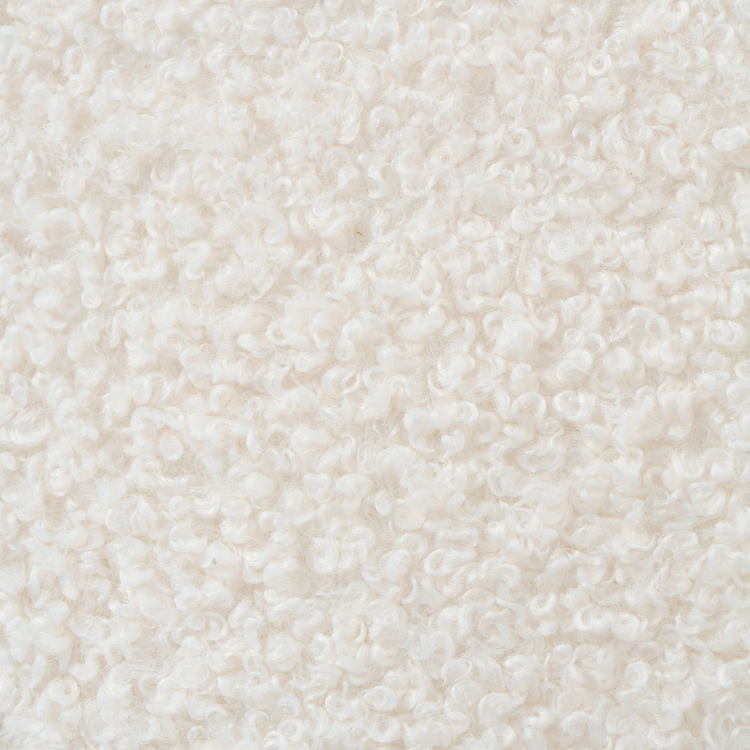 Mid-Century Modern Barrel Accent Chair, Upholstered Kitchen & Dining Room Chairs with Arms, Teddy Velvet Boucle Accent Chairs Side Chairs for Kitchen Living Room Bedroom, White