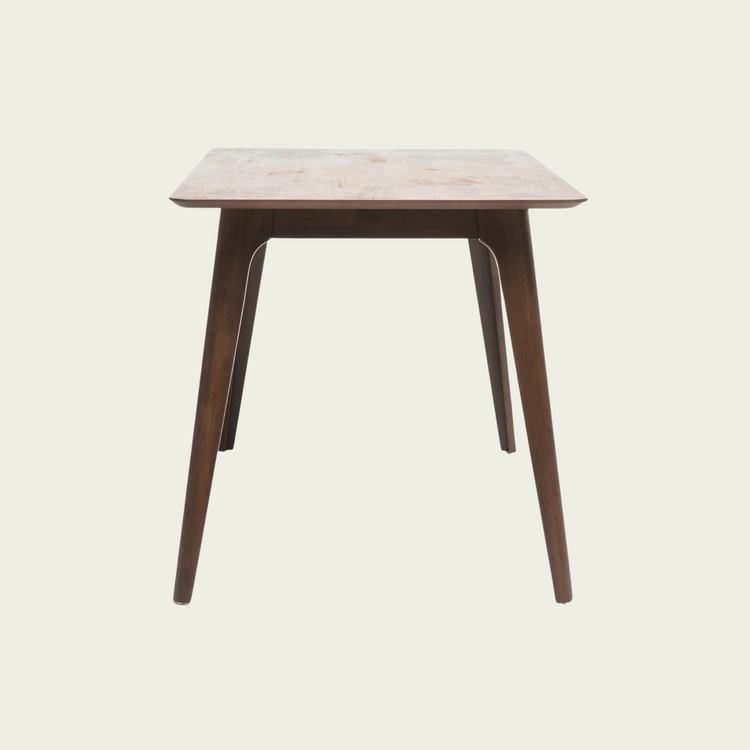 Dining Table Solid Wood Legs, Walnut