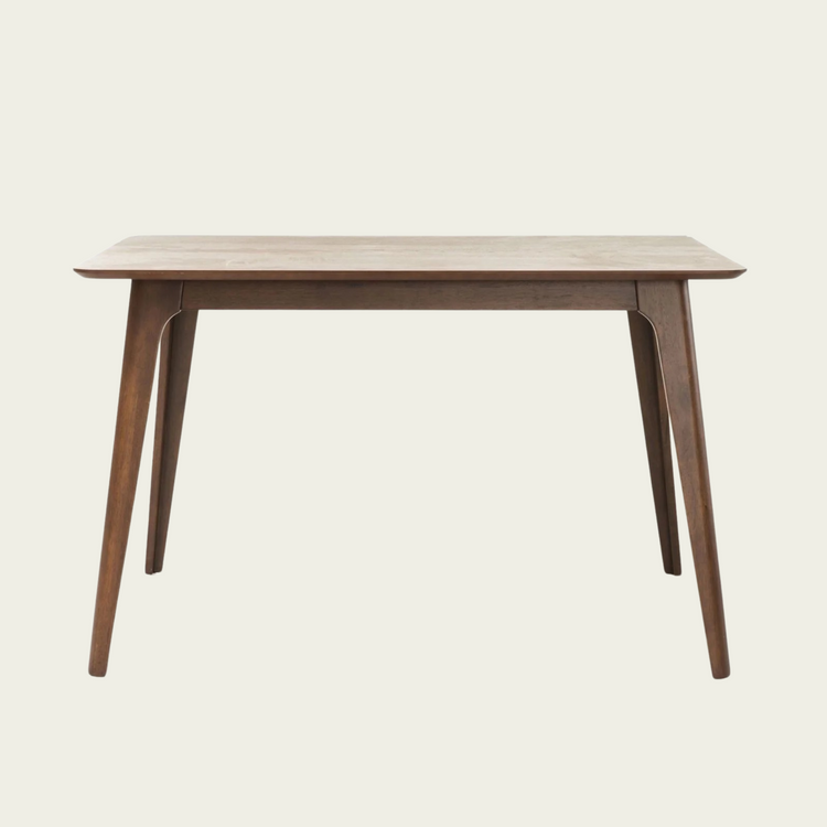 Dining Table Solid Wood Legs, Walnut