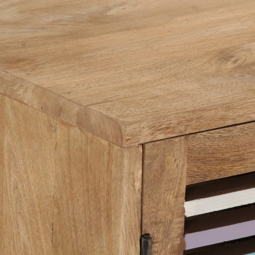 Sideboard 59.1"x11.8"x29.5" Solid Mango Wood