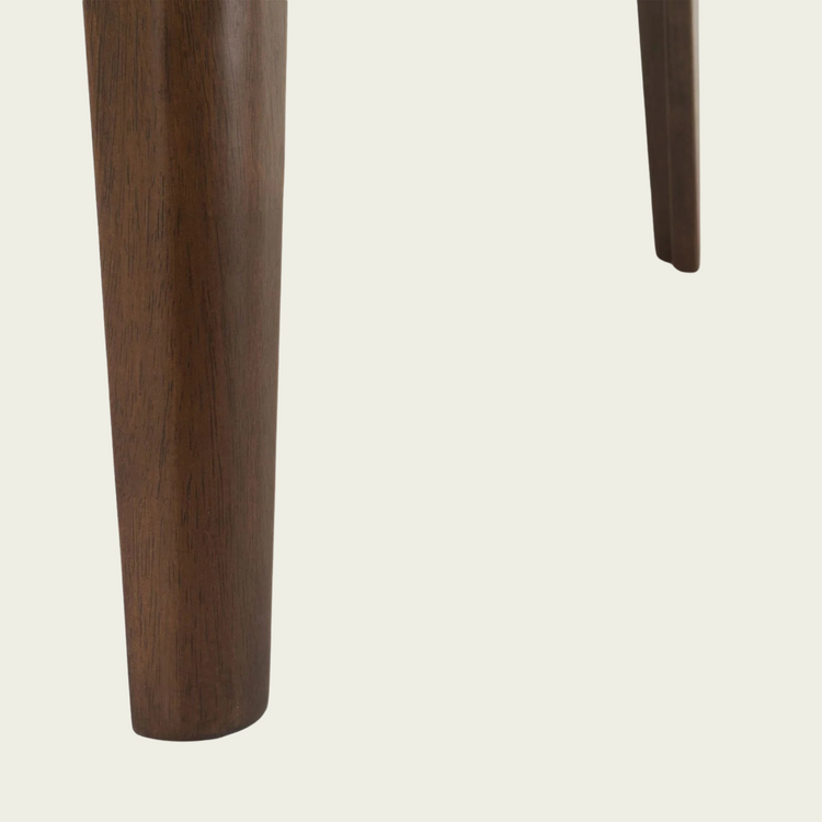 Dining Table Solid Wood Legs, Walnut