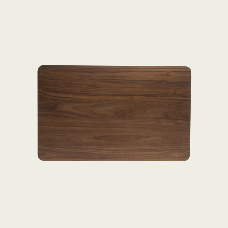 Dining Table Solid Wood Legs, Walnut