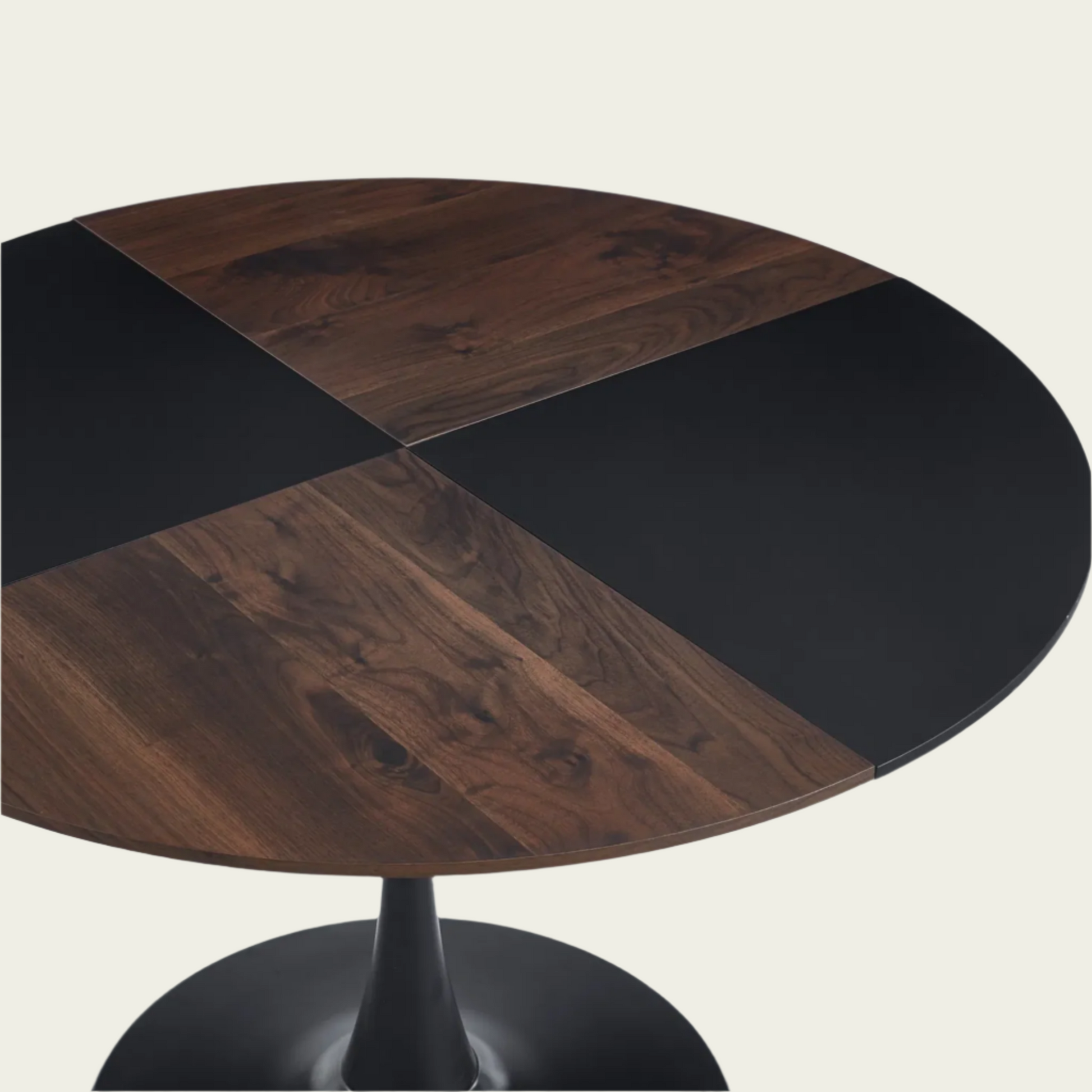 1+4,5pieces dining set, Table metal leg Mid-century Dining Table for 4-6 people With Mdf Table Top, Pedestal Dining Table, End Table Leisure Coffee Table