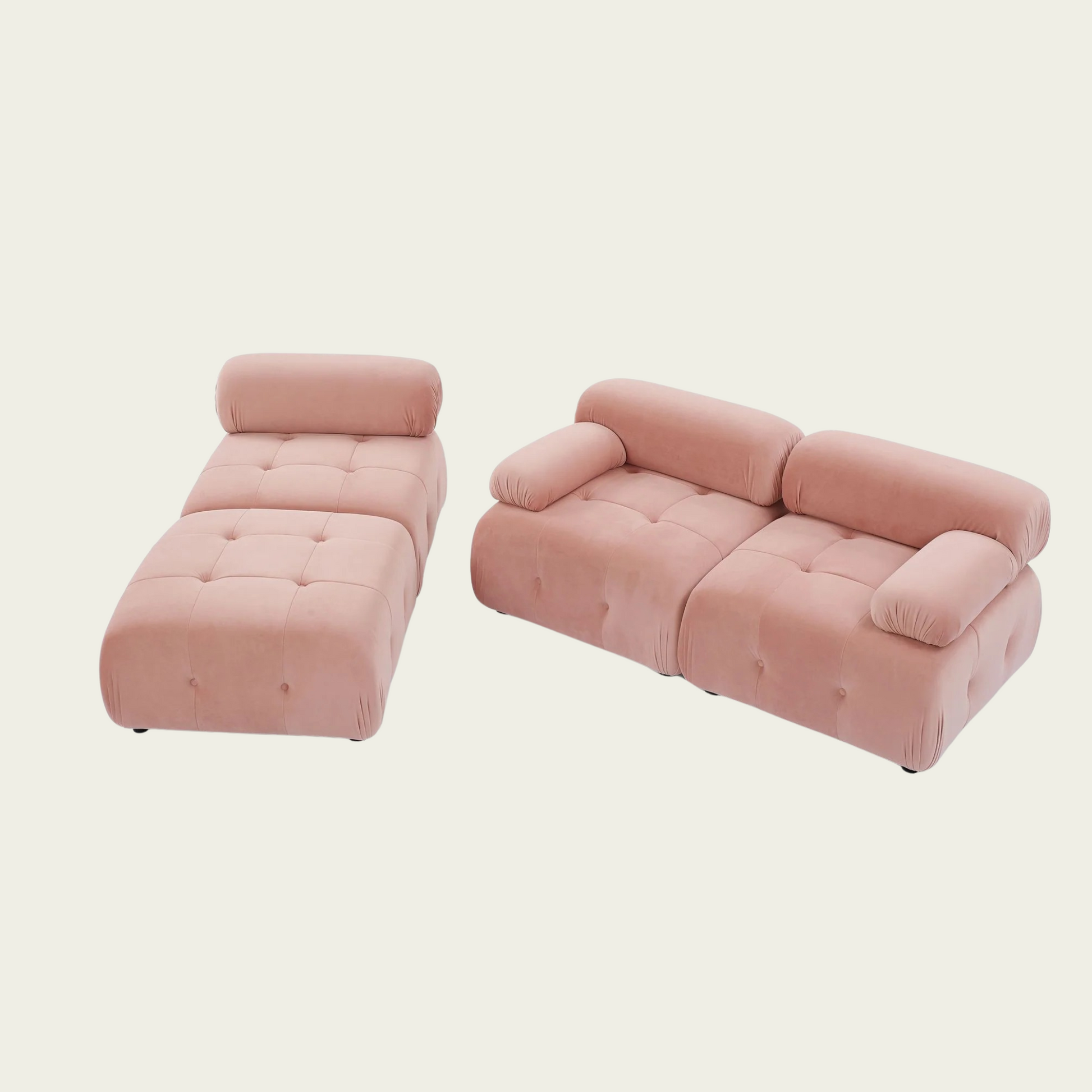Button_Tufted_Cloud_Sectional_Sofa_with_Reversible_Ottoman_Pink_Velvet_5