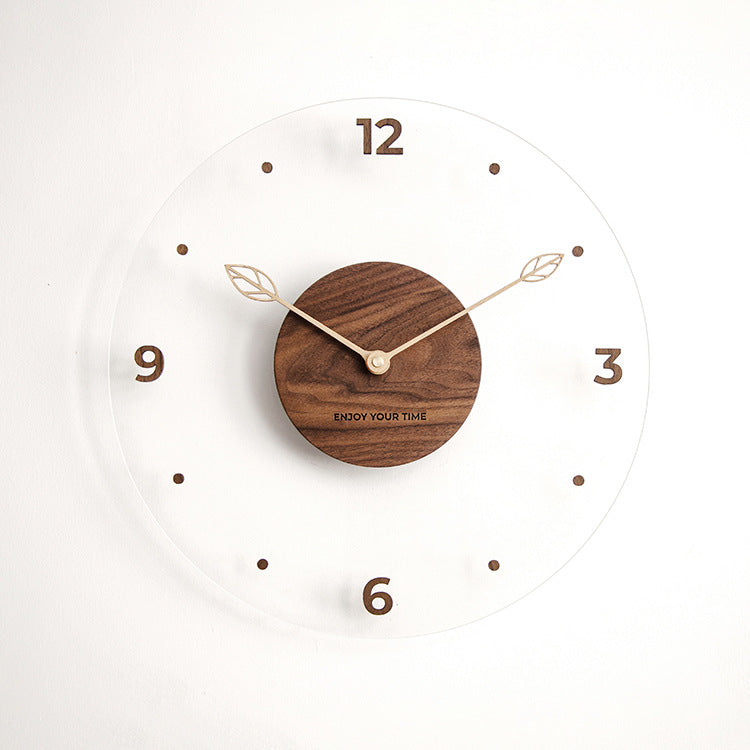 Transparent Acrylic Wall Clock