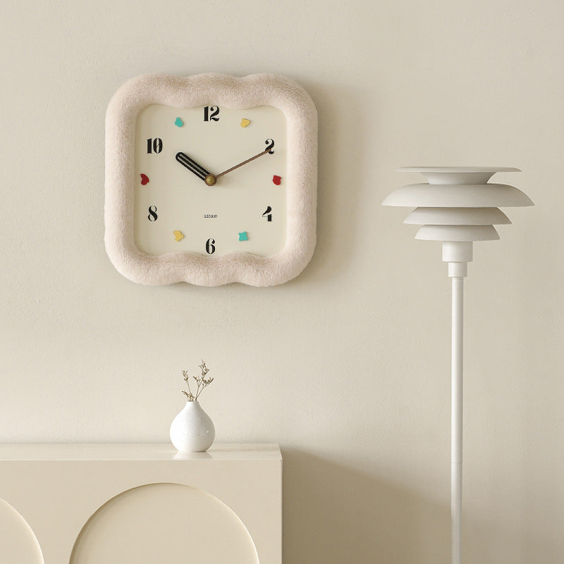 Retro Wall Clock - Plush Contour