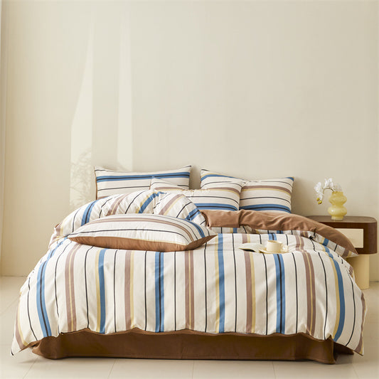 Retro Vintage Multicolor Bedding Set