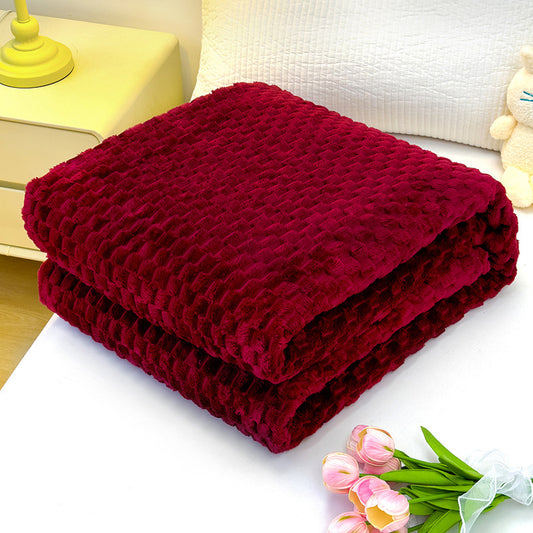 Red Flannel Blanket