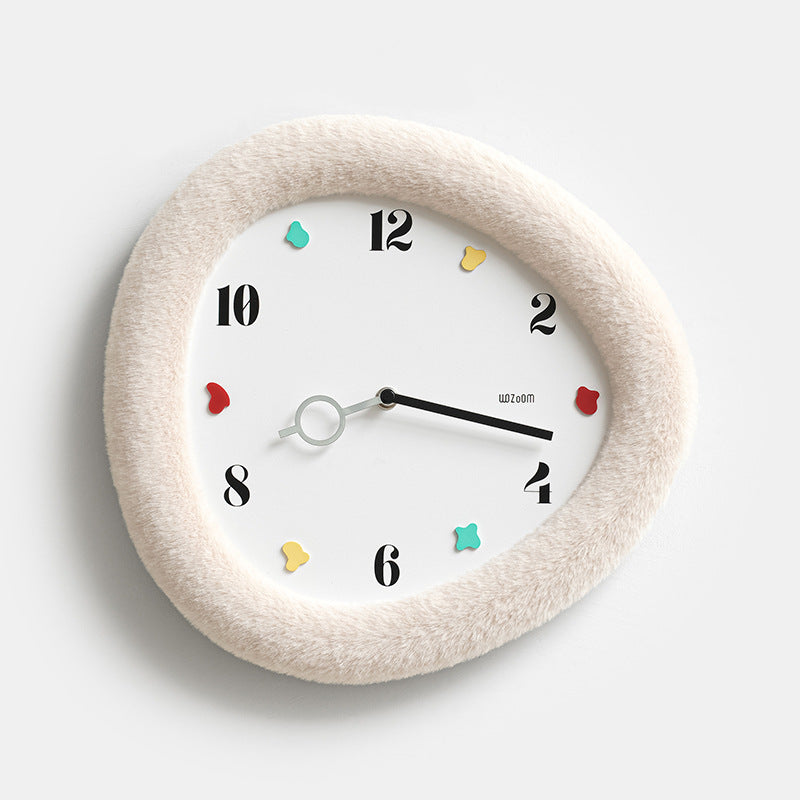 Retro Wall Clock - Plush Contour