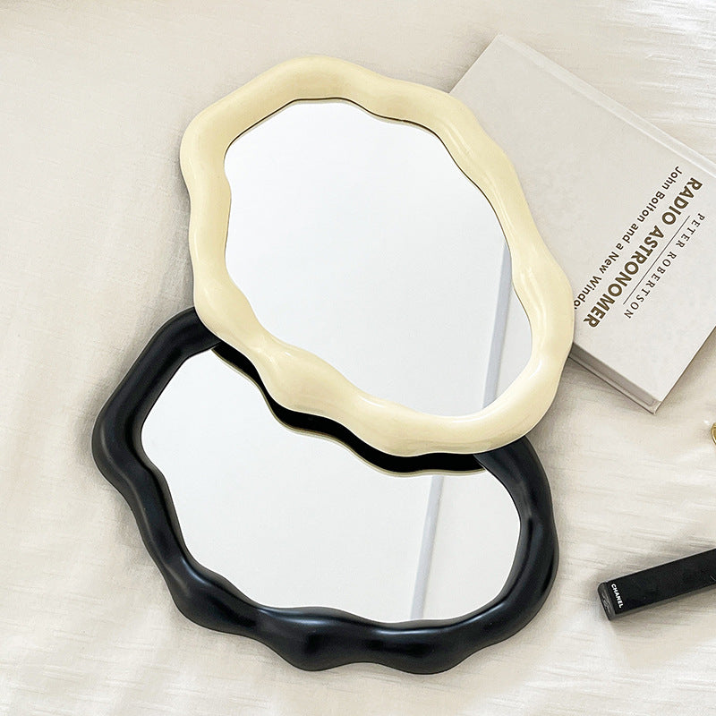 Irregular Vanity Makeup Mirror - Cloud Shape - Glossy Finish