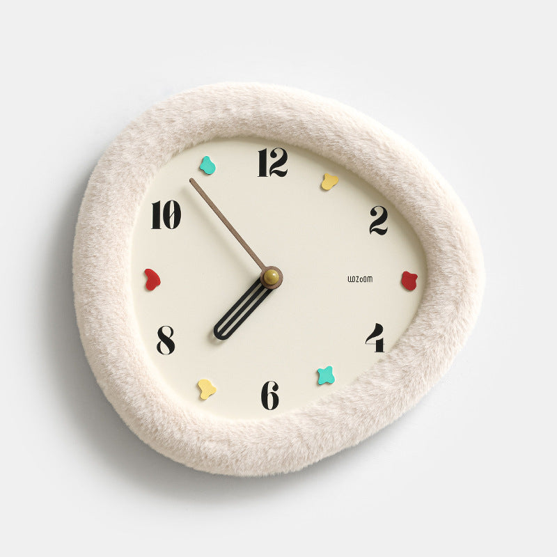 Retro Wall Clock - Plush Contour