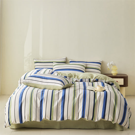 Retro Vintage Multicolor Bedding Set