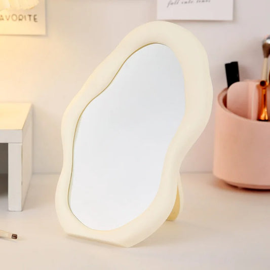 Irregular Vanity Makeup Mirror - Cloud Shape - Mat Finish