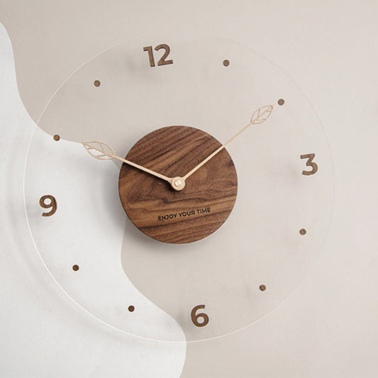 Transparent Acrylic Wall Clock