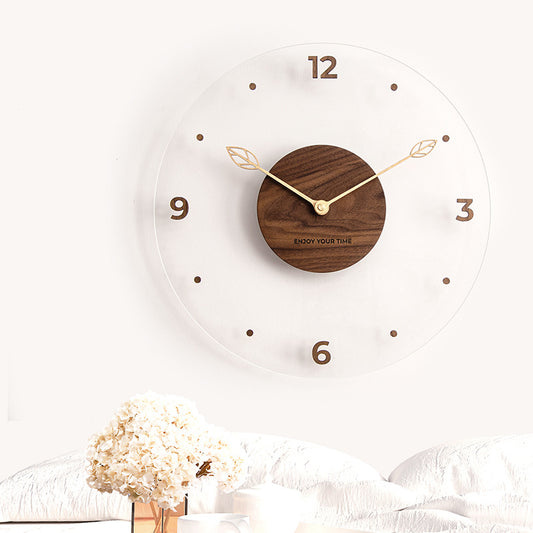 Transparent Acrylic Wall Clock