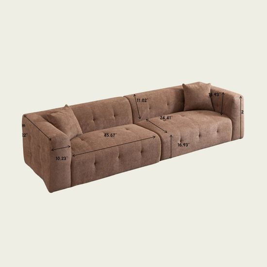2297 Brown sofa