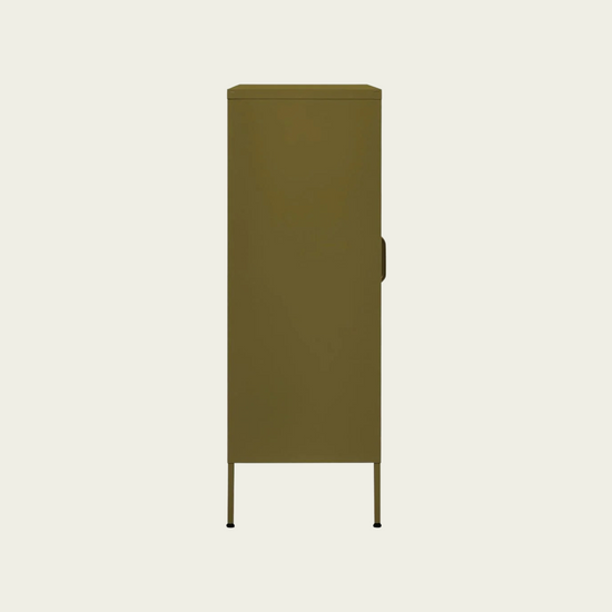 Storage Cabinet Olive Green 31.5"x13.8"x40" Steel