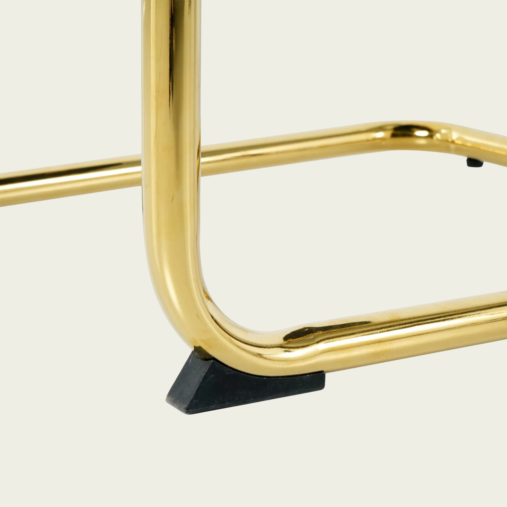 Modern simple light luxury dining Black chair home bedroom stool back dressing chair student desk chair gold metal legs(set of 2)