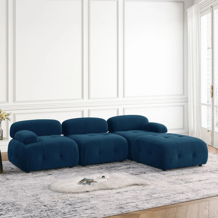 Blue Cloud Sofa